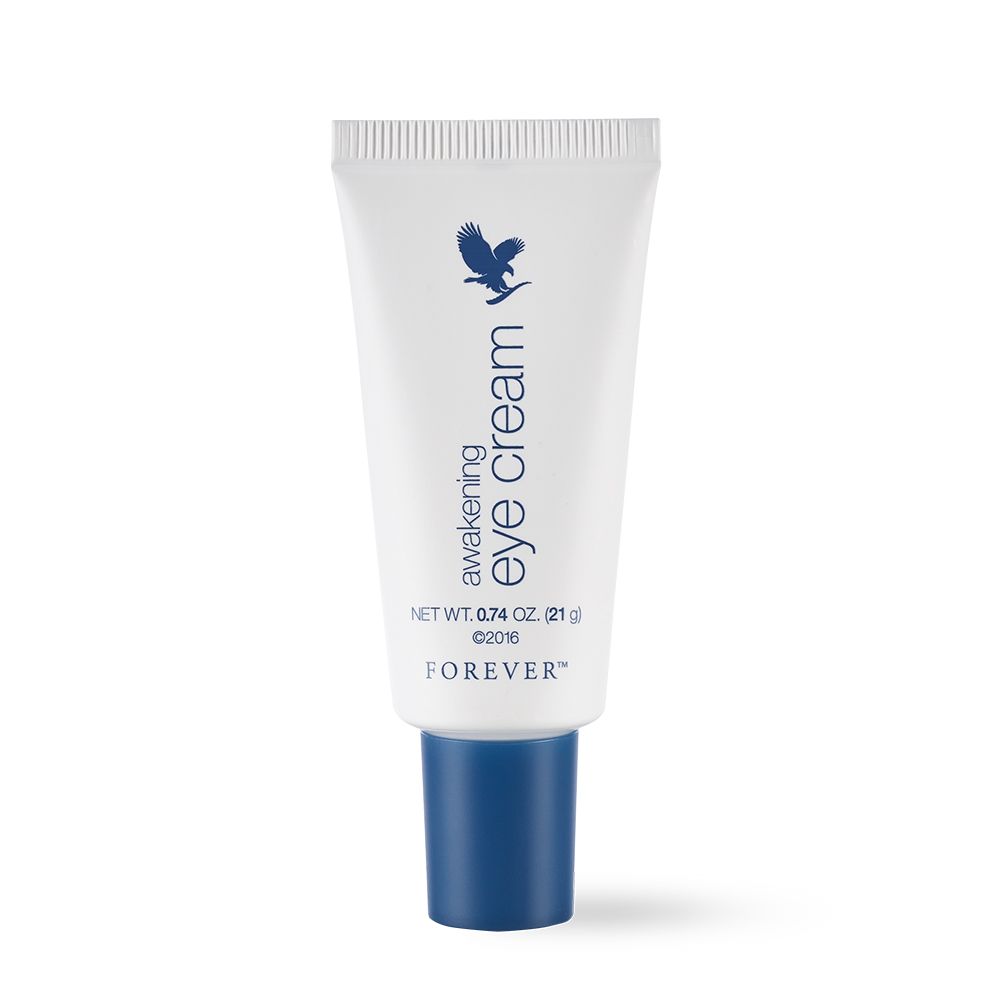 FOREVER® Awakening Eye Cream 21g Anti-Aging Treatment with 35% Aloe and Peptides for Dark Circles